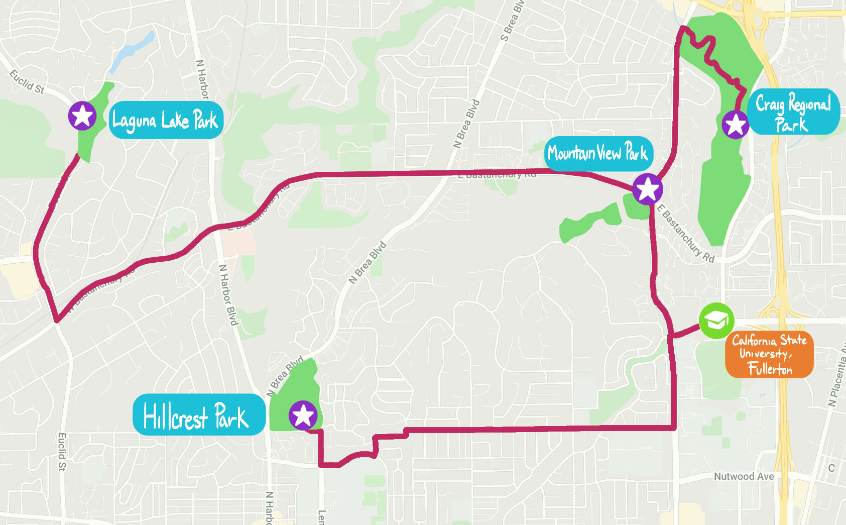 Grad Photo Map
